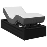 Electric Adjustable Bed Frame Black 200 x 70 x 33.5 cm Steel 42037256