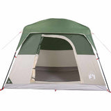 Camping Tent Cabin 4-Person Green Waterproof 94542