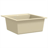 Granite Kitchen Sink Single Basin Beige 144856
