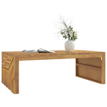 ZNTS Coffee Table 110x60x38 cm Solid Wood Teak 4009315