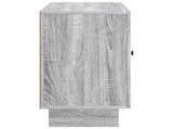 Sideboard Grey Sonoma 89 x 34.5 x 60 cm Engineered Wood 893971