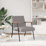 Armchair Taupe 59 x 75 x 78 cm Fabric 42017667
