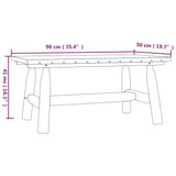 5 Piece Garden Lounge Set Solid Wood Spruce 3185518