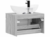 Bathroom Furniture Set Grey Sonoma Engineered Wood 3404316