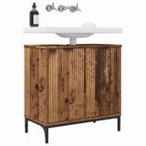 Bathroom Sink Cabinet with Storage Old Wood 60.5 x 33.5 x 61 cm 883422