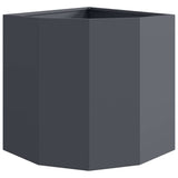 Corner Planter Anthracite 45 x 45 x 50 cm Steel 883670