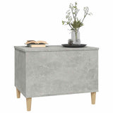 Coffee Table Concrete Grey 60x44,5x45 cm Engineered Wood 819568