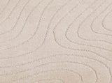 Indoor and Outdoor Rug PALMERAS Beige 200 x 200 cm Polyester 42022643