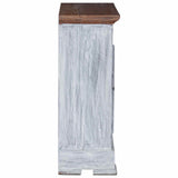 Storage Cabinet 63 x 30 x 79 cm Solid Mahogany Wood 42012414