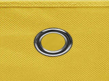 Storage Boxes 10 pcs Non-woven Fabric 28x28x28 cm Yellow 325225