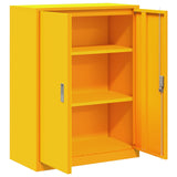 Storage Cabinet Mustard Yellow 80 x 40 x 105 cm Steel 891691