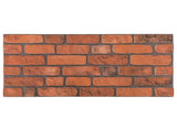 Wall Panels 10 pcs 100 x 50 cm Terracotta EPS Foam 42046091
