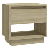 ZNTS Bedside Cabinets 2 pcs Sonoma Oak 45x34x44 cm Engineered Wood 809519