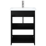 Bathroom Furniture Set Black Oak 81 x 40 x 84.5 cm 3404283