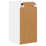 TV Wall Cabinet Wall-mounted 2 pcs Gloss White 30 x 31 x 60 cm 892278