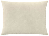 Cushion Cover 6 pcs HEERLEN Cream 60 x 60 cm Microfiber Fleece 912668