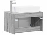 Bathroom Furniture Set Grey Sonoma Engineered Wood 3404336