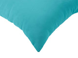 Cushion Cover 12 pcs HEERLEN Turquoise 40 x 80 cm Polyester 910053