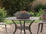Garden Planter 5 pcs Black 40 x 40 x 15 cm Cold-rolled Steel 873811