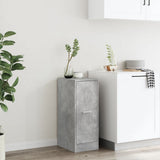 Apothecary Cabinet Concrete Grey 30x41x77.5 cm Engineered Wood 855154