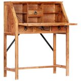 Writing Desk 90x40x107cm Solid Acacia Wood 248098