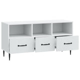 TV Cabinet with Drawer White 102 x 34.5 x 50 cm Engineered Wood 894905