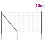 Welded Wire Fence with Spikes 10 x 1.4 m 3350655