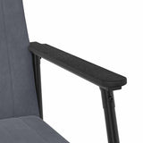 Armchair Dark Grey 59 x 75 x 78 cm Velvet 42017680