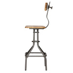 Bar Chairs 2 pcs Solid Reclaimed Teak Wood 245807