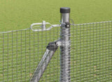 Welded Wire Fence with Concrete Base 25 x 1.6 m 3352332