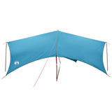 Camping Tarp Water-resistant Blue 695 x 580 x 200 cm 42028596
