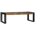 Coffee Table 2 pcs Multicolour Solid reclaimed wood 4104723