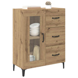 Sideboard with Drawer Artisan Oak 69.5 x 34 x 90 cm 880843