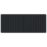 Wall-Mounted Headboard ZWOLLE Black Engineered Wood 896526