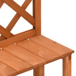 Plant Stand with Trellis 70x42x115 cm Solid Fir Wood 316413