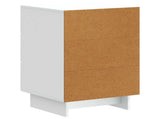 Bedside Cabinet White 43 x 41 x 66.5 cm Engineered Wood 893865