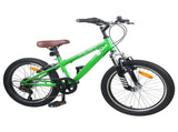 Mountain Bike 24 Inches 6-Speed for 8-12 Years Old Green 42009743