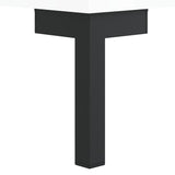 Desk High Gloss White 140x50x75 cm Engineered Wood 829550