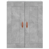 Wall Mounted Cabinets 2 pcs Concrete Grey Engineered Wood 3197997