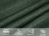 Sunshade Sail 160 g/m Dark Green 3x6 m HDPE 311460