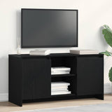 TV Cabinet Black Oak 102 x 37.5 x 52.5 cm Engineered Wood 862707