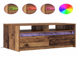 Coffee Table Old Wood 90 x 50 x 45 cm Engineered Wood 8004682