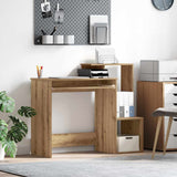 Desk with Drawer Artisan Oak 106 x 41 x 88.5 cm Engineered Wood 869473