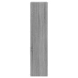 Shoe Cabinet Grey Sonoma 63x24x103 cm Engineered Wood 342556