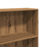 Bookcase Artisian Oak 60x30x152 cm Engineered Wood 857916