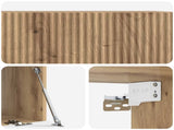 Wall-Mounted TV Cabinet Artisan Oak 78.5 x 41 x 30 cm 898524