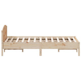 Bed Frame without Mattress 160x200 cm Solid Wood Pine 3216194
