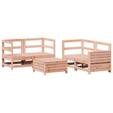5 Piece Garden Sofa Set Solid Wood Douglas Fir 3250814