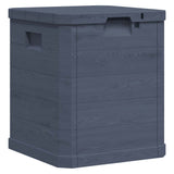 Garden Storage Box 90 L Anthracite 45684