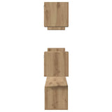 TV Cabinet Set Wall-mounted 7 pcs Artisan Oak Engineered Wood 3393398